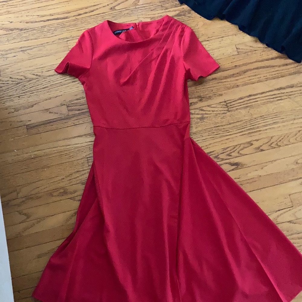 Red dress